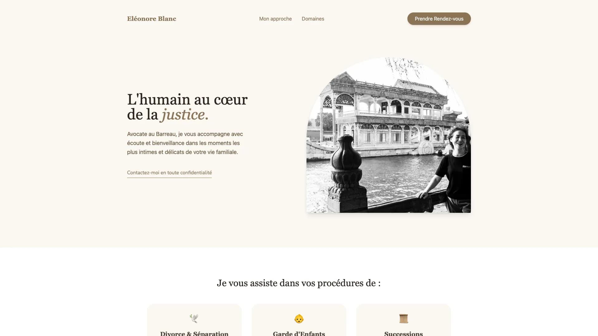 Template Juridique - Modèle 5 (Family Counsel) 🕊️