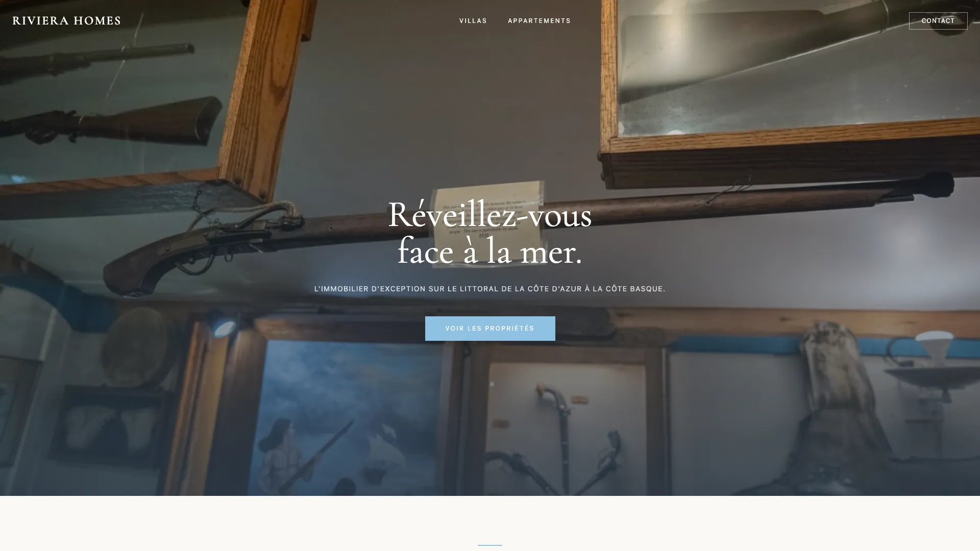 Template Immobilier - Modèle 5 (Coastal Living) 🌊