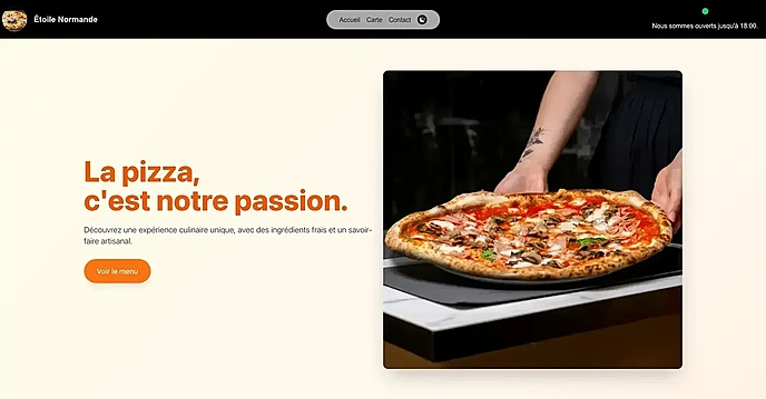 Pizzeria Menu